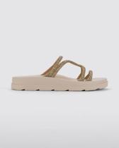 Papete Sandalia Zaxy Bright Feminina Glitter Brilho Antomica