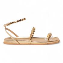 Papete Sapato da Corte Tiras Decoradas