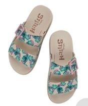 Papete Slide Infantil Stitch Summer Com Tira Ajustável - Grendene Kids 23198