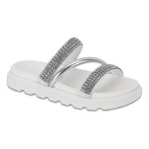 Papete Vizzano Com Strass Metalizado Super Confortável Feminina 6459.133 (65655) Papete Vizzano Com Strass Metalizado Super Confortável Feminina 6459.133 (65655)