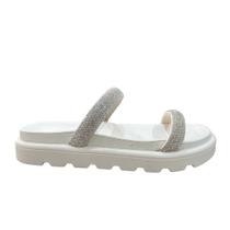 Papete Vizzano Feminina Strass Plataforma 2cm 6459.110 Off