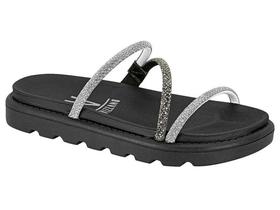 Papete Vizzano Flatform Tratorada Tiras Strass 6459 118 3/40