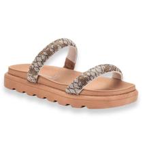Papete Vizzano Pedraria Elegância Tratorada Feminina Papete Vizzano Pedraria Elegância Tratorada Feminina