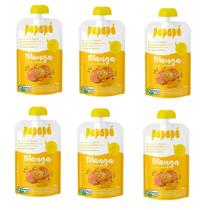 PAPINHA BEBÊ PAPAPÁ ORGÂNICA MANGA 100g - KIT C/6un