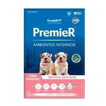 Papinha Desmame Premier Ambientes Internos Cães Filhotes 1 kg Papinha Desmame Premier Ambientes Internos Cães Filhotes 1 kg