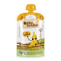 Papinha Orgânica Bebe Banana Vegana 99g Natuzinho
