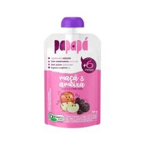 Papinha Orgânica Papapá BABY ROO Maçã e Ameixa a partir de 6 meses 100g