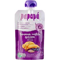 Papinha papapá orgânica banana mirtilo e quinoa com 100g