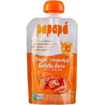Papinha papapá orgânica maçã cenoura e batata doce com 100g