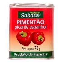 Páprica Pimentão Picante Espanhol Sabater - 75g