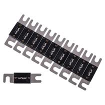 Paquete de 10 Fusibles ANL Chapados en Níquel Fuse Skar Audio de 100 Amperios