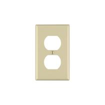 Paquete de 10 Placas para Pared Leviton M01-86003-IMP Color Marfil Paquete de 10 Placas para Pared Leviton M01-86003-IMP Color Marfil