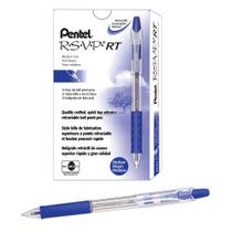 Paquete de 12 bolígrafos retráctiles Pentel R.S.V.P. RT punta media 1.0 mm tinta azul Paquete de 12 bolígrafos retráctiles Pentel R.S.V.P. RT punta media 1.0 mm tinta azul