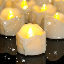 Paquete de 12 Velitas LED sin Llama con Temporizador ONEIHOMM Paquete de 12 Velitas LED sin Llama con Temporizador ONEIHOMM