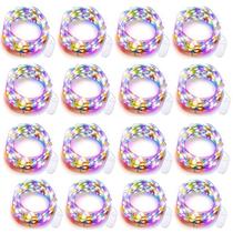 Paquete de 16 luces LED de hadas SOCO 3 m 30 LED impermeables IP65 Paquete de 16 luces LED de hadas SOCO 3 m 30 LED impermeables IP65