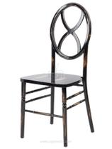 Paquete de 2 sillas Sandglass Lima Negra para uso comercial Paquete de 2 sillas Sandglass Lima Negra para uso comercial