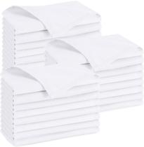 Paquete de 288 Servilletas de Tela Utopia Kitchen de Mezcla de Algodón 46x46 cm