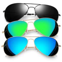 Paquete de 3 Anteojos de Sol Joopin Estilo Aviador con Lentes Polarizadas UV400