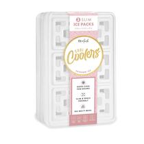 Paquete de 3 Bolsas de Hielo XL Fit & Fresh Cool Coolers Fashion Ice