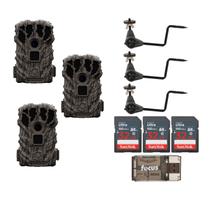 Paquete de 3 Cámaras Stealth Cam Browtine 14MP Paquete de 3 Cámaras Stealth Cam Browtine 14MP