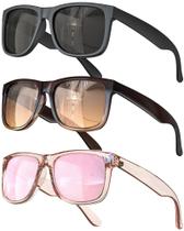 Paquete de 3 Lentes de Sol Polarizados UV400 OUKEMAX para Mujer Paquete de 3 Lentes de Sol Polarizados UV400 OUKEMAX para Mujer