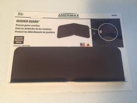 Paquete de 3 Protectores para Canales Amerimax Gusher Guard de Aluminio Marrón Paquete de 3 Protectores para Canales Amerimax Gusher Guard de Aluminio Marrón