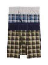 Paquete de 4 bóxers para niños GAP con estampado cuadrito pequeño multicolor XL Paquete de 4 bóxers para niños GAP con estampado cuadrito pequeño multicolor XL