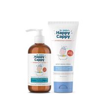 Paquete de Champú Medicado y Crema Hidratante Happy Cappy para Cuidado Infantil Paquete de Champú Medicado y Crema Hidratante Happy Cappy para Cuidado Infantil
