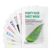 Paquete de Mascarillas Faciales EUNYUL Purity Hidratantes de 16 Tipos