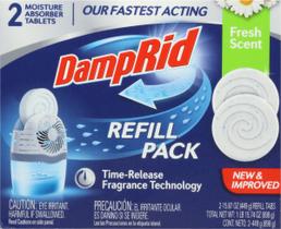 Paquete de Recarga Damprid Desodorante de Área Aroma Fresco 900 g Paquete de Recarga Damprid Desodorante de Área Aroma Fresco 900 g