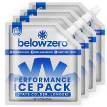 Paquetes de Hielo Below Zero Medianos 10x9x2 cm (Paquete de 4) Reutilizables Paquetes de Hielo Below Zero Medianos 10x9x2 cm (Paquete de 4) Reutilizables