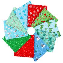 Paquetes de telas para acolchado Craftido 100% algodón 10 piezas 45x55 cm Paquetes de telas para acolchado Craftido 100% algodón 10 piezas 45x55 cm