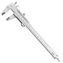 Paquímetro Analógico de Precisão Bomvink 150mm com Medição em mm polegadas e profundidade Envio Imediato