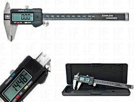 Paquímetro Digital 150mm Inox Profissional Universal Zaas