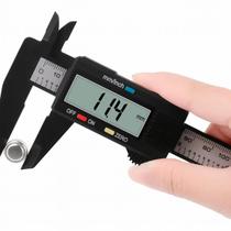 Paquímetro Digital Eletrônico com Conversão mm/inch e Tela Grande LCD