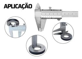 Paquimetro Manual Universal Analogico 150mm Aço Inox