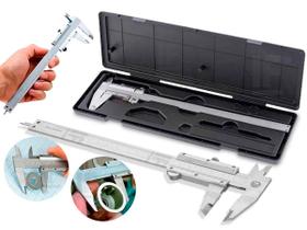 Paquimetro Manual Universal Analogico 150mm Aço Inox Mtx Paquimetro Manual Universal Analogico 150mm Aço Inox Mtx