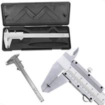 Paquimetro Manual Universal Analogico Aço Inox + Case 150mm Paquimetro Manual Universal Analogico Aço Inox + Case 150mm