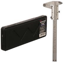 Paquímetro Profissional Manual Em Aço Com Estojo 150mm 6 Pol