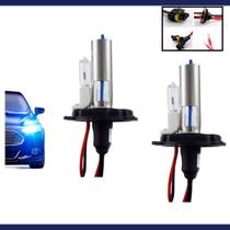 Par 02 Lampadas HID Xenon H4-2 8000k Alto e Baixo Carro Moto - CARLIGHT