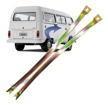 Par 2 Guia Canaleta Trilho Lateral Vidro Porta Kombi Todas Par 2 Guia Canaleta Trilho Lateral Vidro Porta Kombi Todas