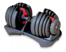 Par 2 Halteres Ajustáveis 24Kg Dumbbells Musculação Fitness