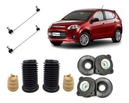 Par 2 Kit Coxim Batente Dianteiro Fiat Palio