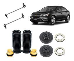 Par 2 Kit Da Suspensão + Bieleta Dianteira Cruze Sedan