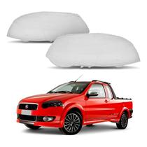 Par 2 Lente Do Farol Fiat Strada Sporting 1.8 2010 A 2012 Par 2 Lente Do Farol Fiat Strada Sporting 1.8 2010 A 2012