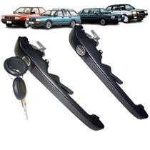 Par 2 Maçaneta Externa Porta Dianteira para VW Volkswagen Gol / Parati / Saveiro / Voyage / Santana / Quantum - G1 - Qua