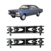 Par 2 Mecanismo Carrinho Guia Vidro Opala Caravan 2 Portas