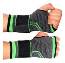 Par 2 Munhequeira Protetor Tensor Punho Pulso Dor Tendinite
