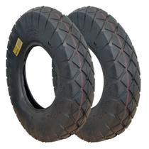 Par 2 Pneus 4.00-8 Industrial 6 Lonas p/Girica Plataforma Par 2 Pneus 4.00-8 Industrial 6 Lonas p/Girica Plataforma