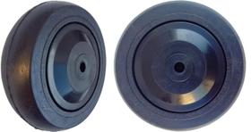 Par 2 Rodas PVC 4" (10cm) P/ Carrinho de Supermercado, Condomínio - P4E516 Par 2 Rodas PVC 4" (10cm) P/ Carrinho de Supermercado, Condomínio - P4E516